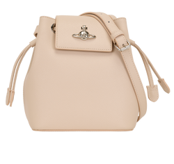 Pimlico Bucket Bag, Leather, Beige, MII, DB, 3*